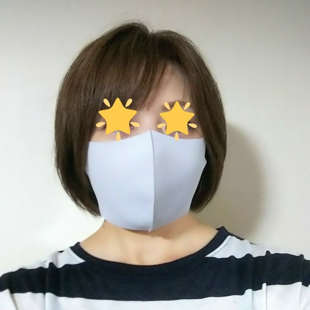 接触冷感マスクを購入してみたの図